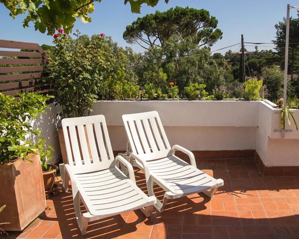 トッサ・デ・マール Casita Blanca Con Fibra Optica Y Piscina Cominutariaヴィラ エクステリア 写真
